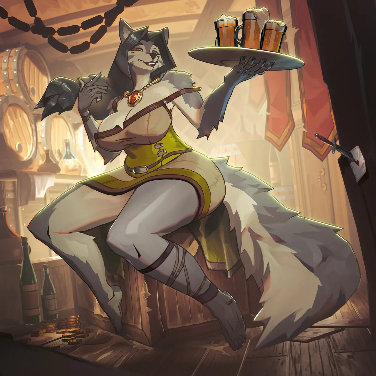 Ladies of the Beast World 2024 Feminine Calendar and Pinups page 5 full