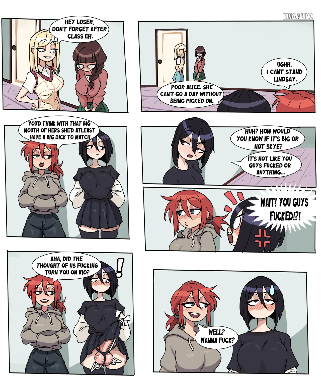 College Cocks page 1 full