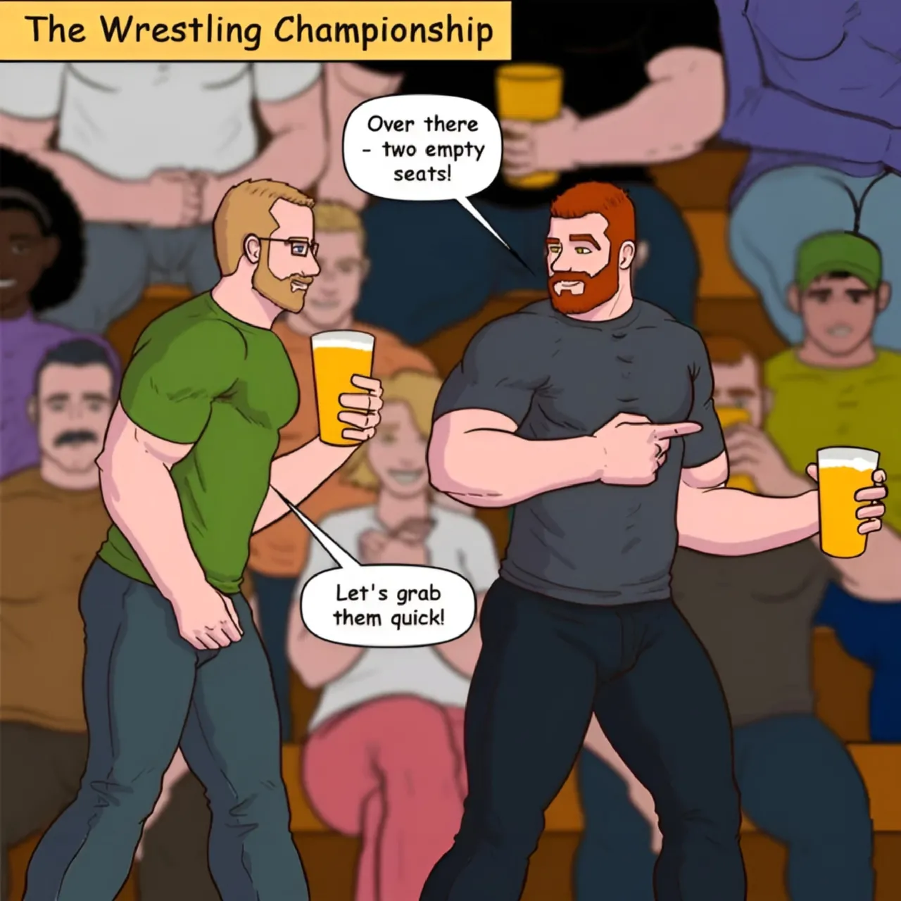 Gabo Artwork Comic 69 - After Eric's Tournament page 1 full