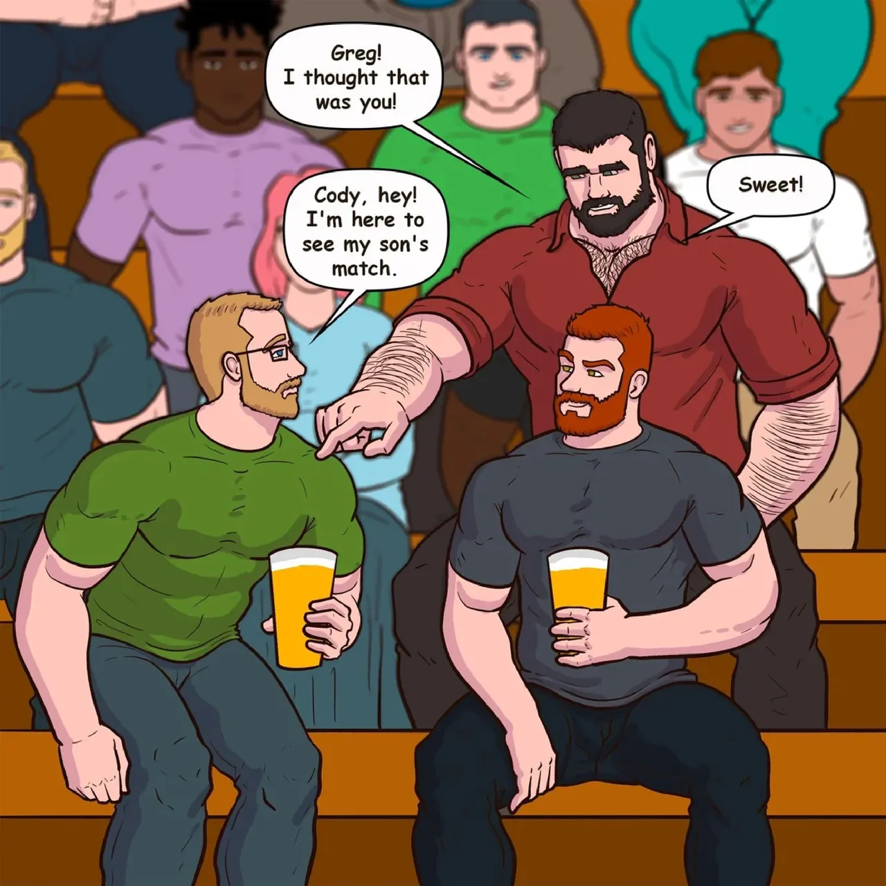 Gabo Artwork Comic 69 - After Eric's Tournament page 2 full