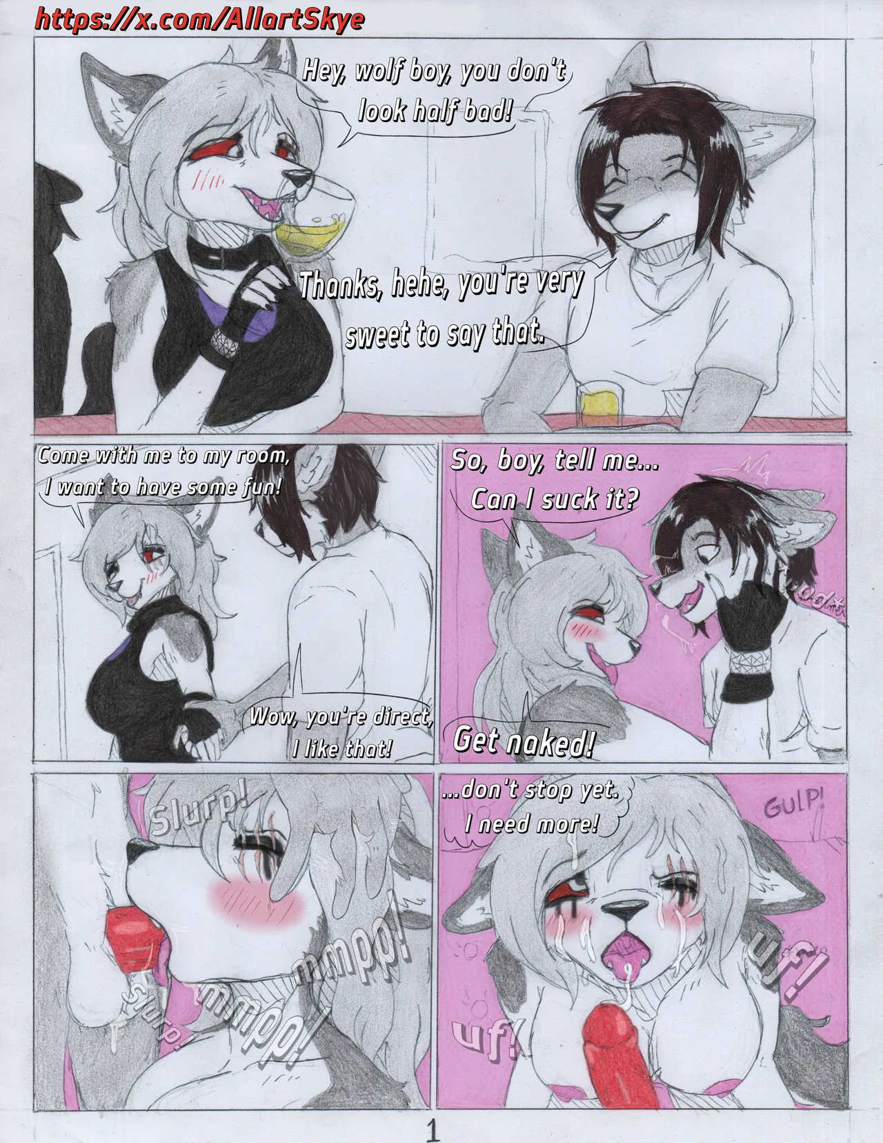 Skyethefurry no canon comics ENG page 7 full