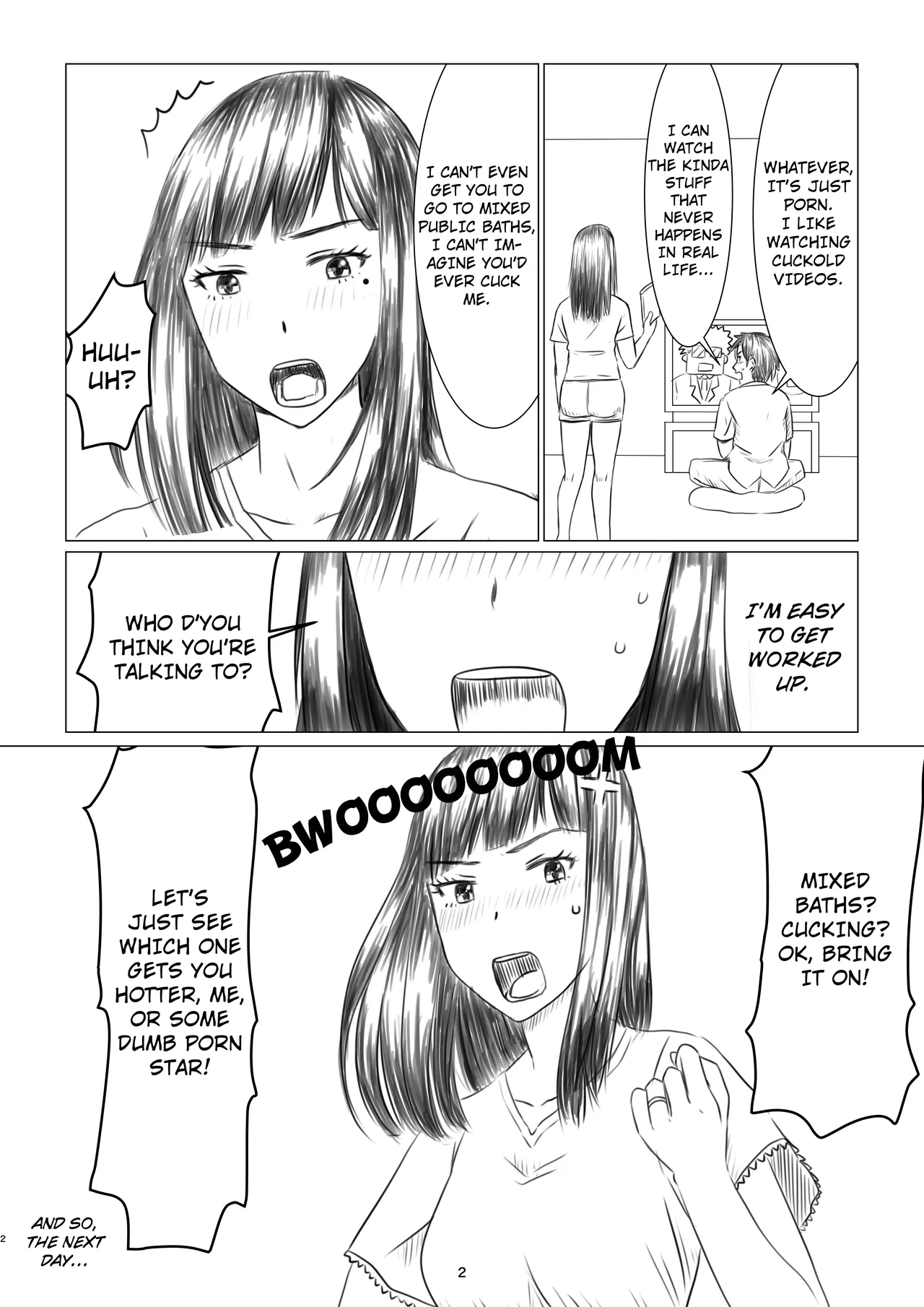 Chieri-san Can't Lose! A Perverted Toilet Wife Who Can Be Fertilized With Anyone's Sperm With Her Husband's Approval page 5 full