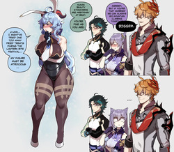 Ganyu Bunnysuit