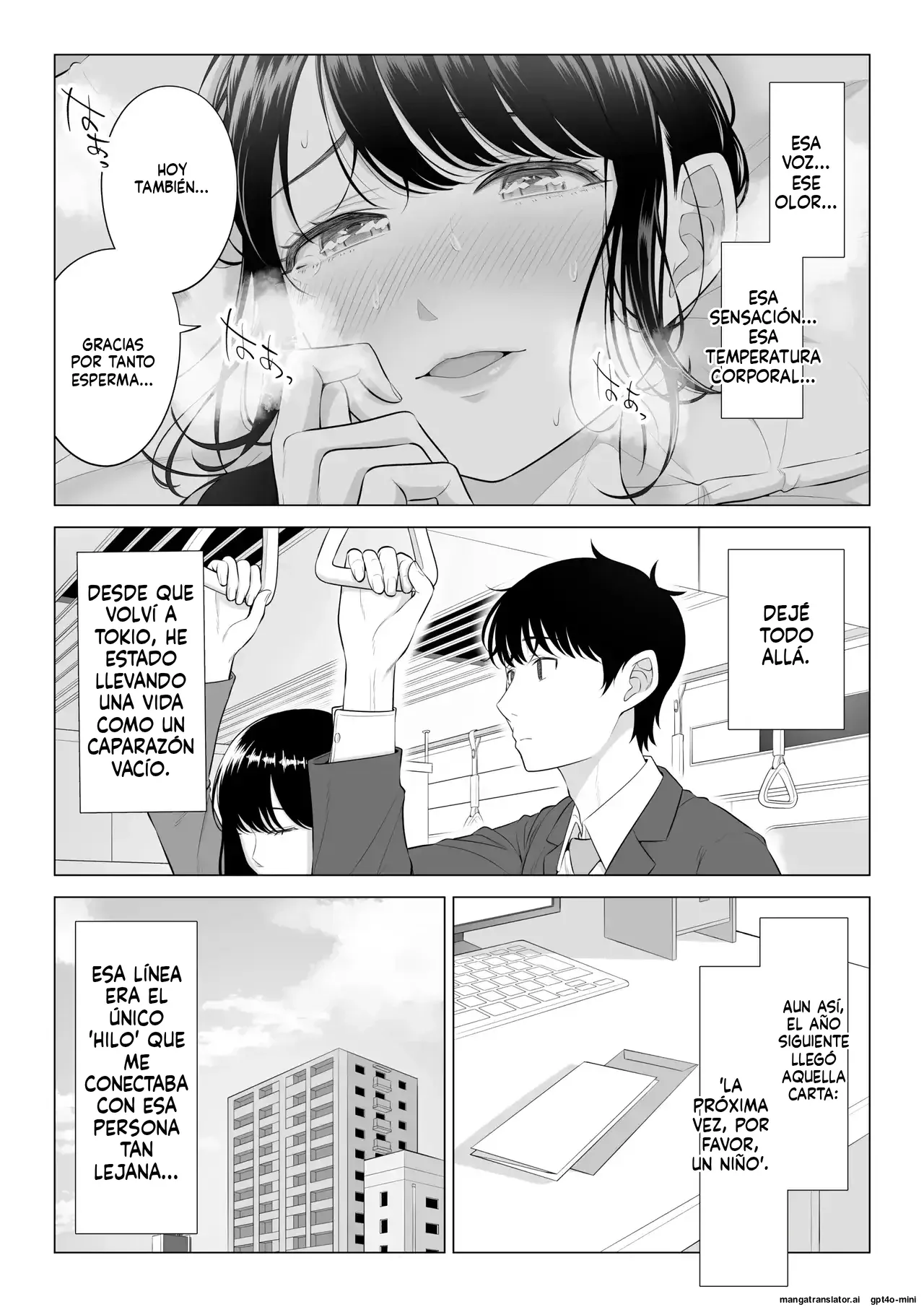 Ore ga Dairi Tanetsuke Suru Koto ni Natta Hitozuma Tachibana Shizuka-san wa Nannimo Shiranai!! Sono 2｜¡La esposa Tachibana Shizuka, a la que me encargaron inseminar, no sabe nada! 2 page 4 full