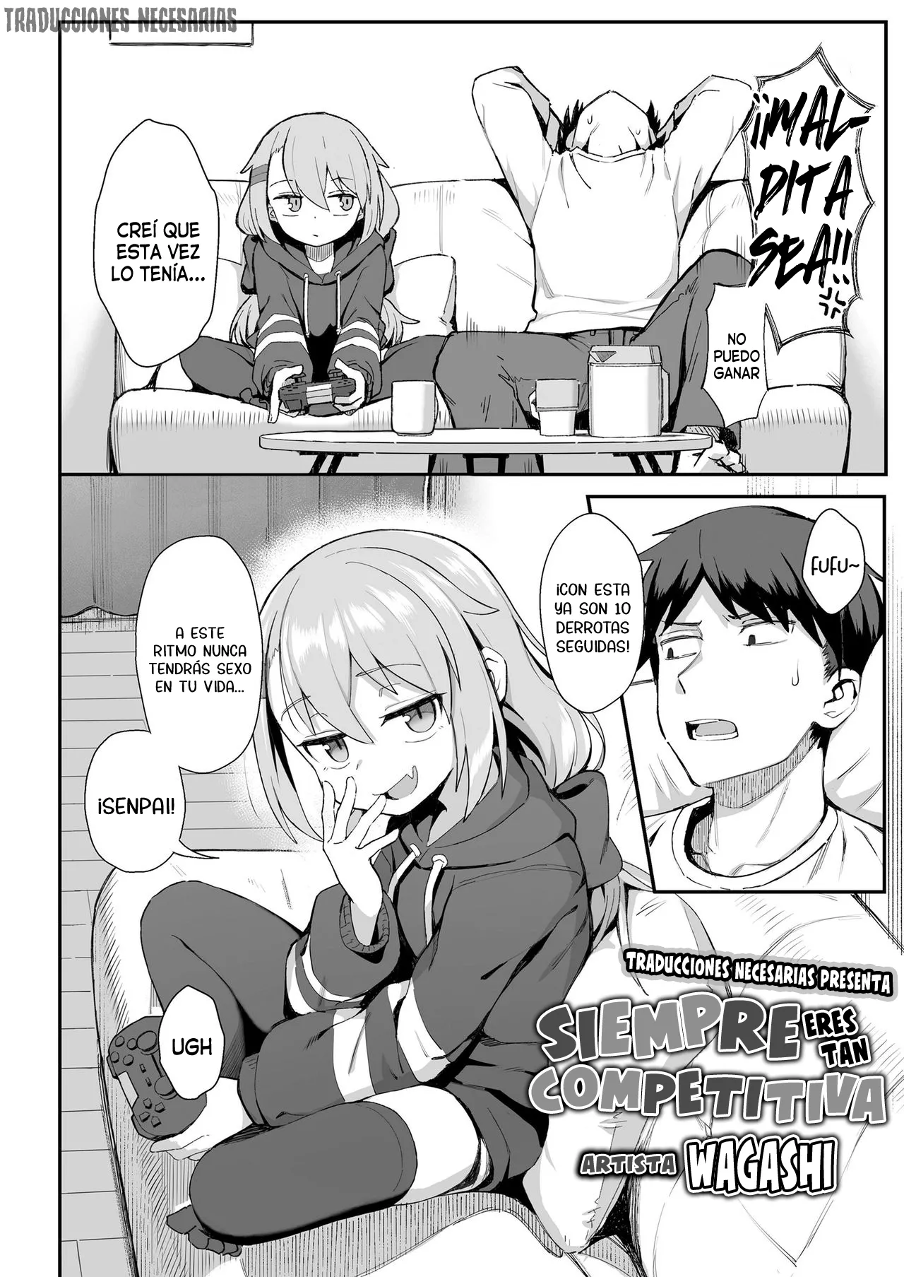 Omae wa Itsumo Makezugirai | Siempre eres tan competitiva page 2 full