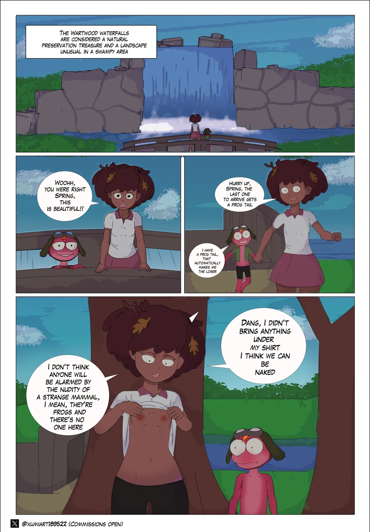 The Wartwood waterfalls page 1 full