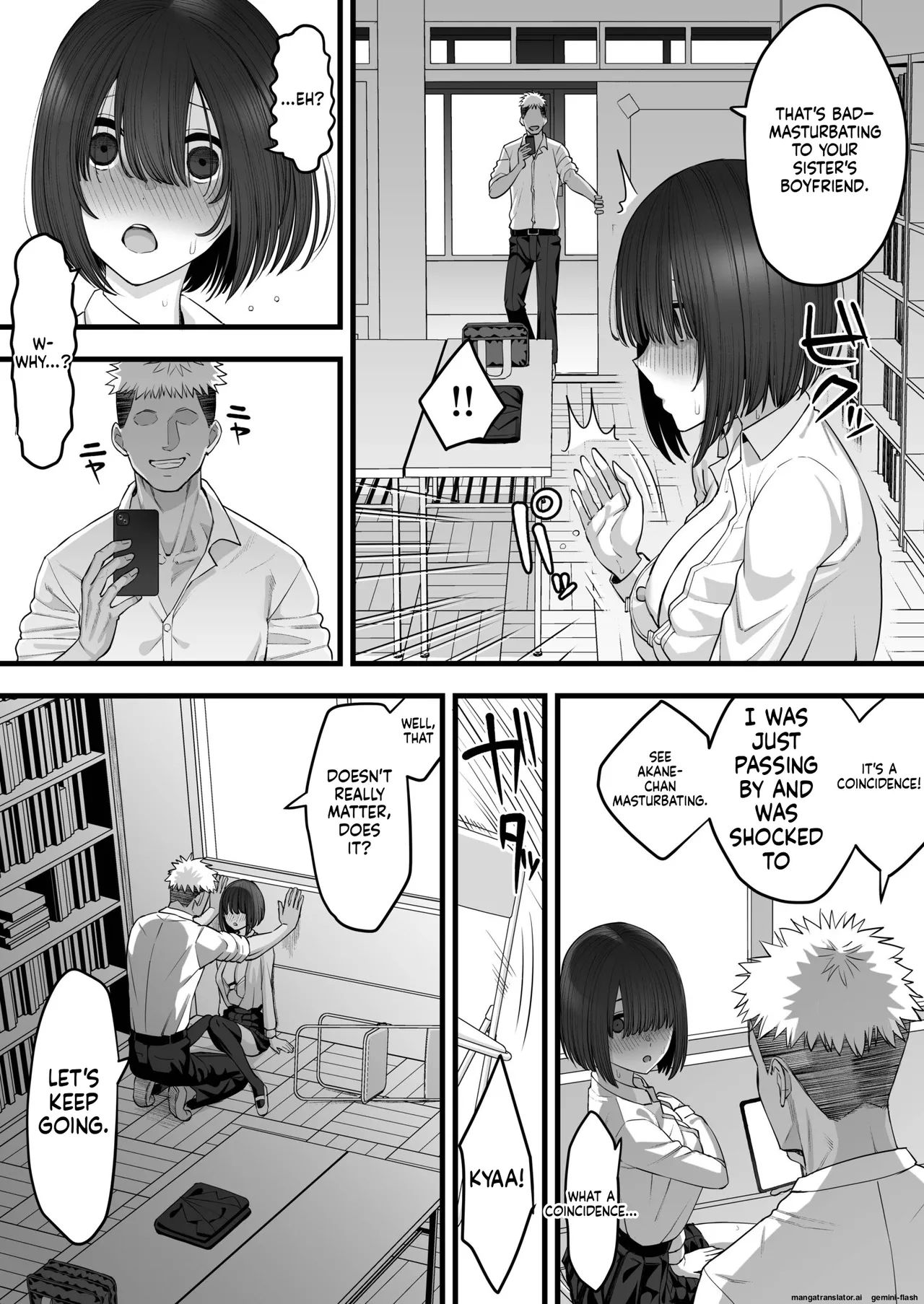 My Childhood Friend Twins Become Another Man’s Onahole 1-3 page 11 full