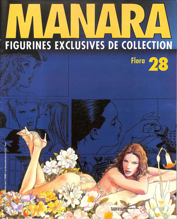 [Milo Manara] Figurines #28 : Flora [French] cover
