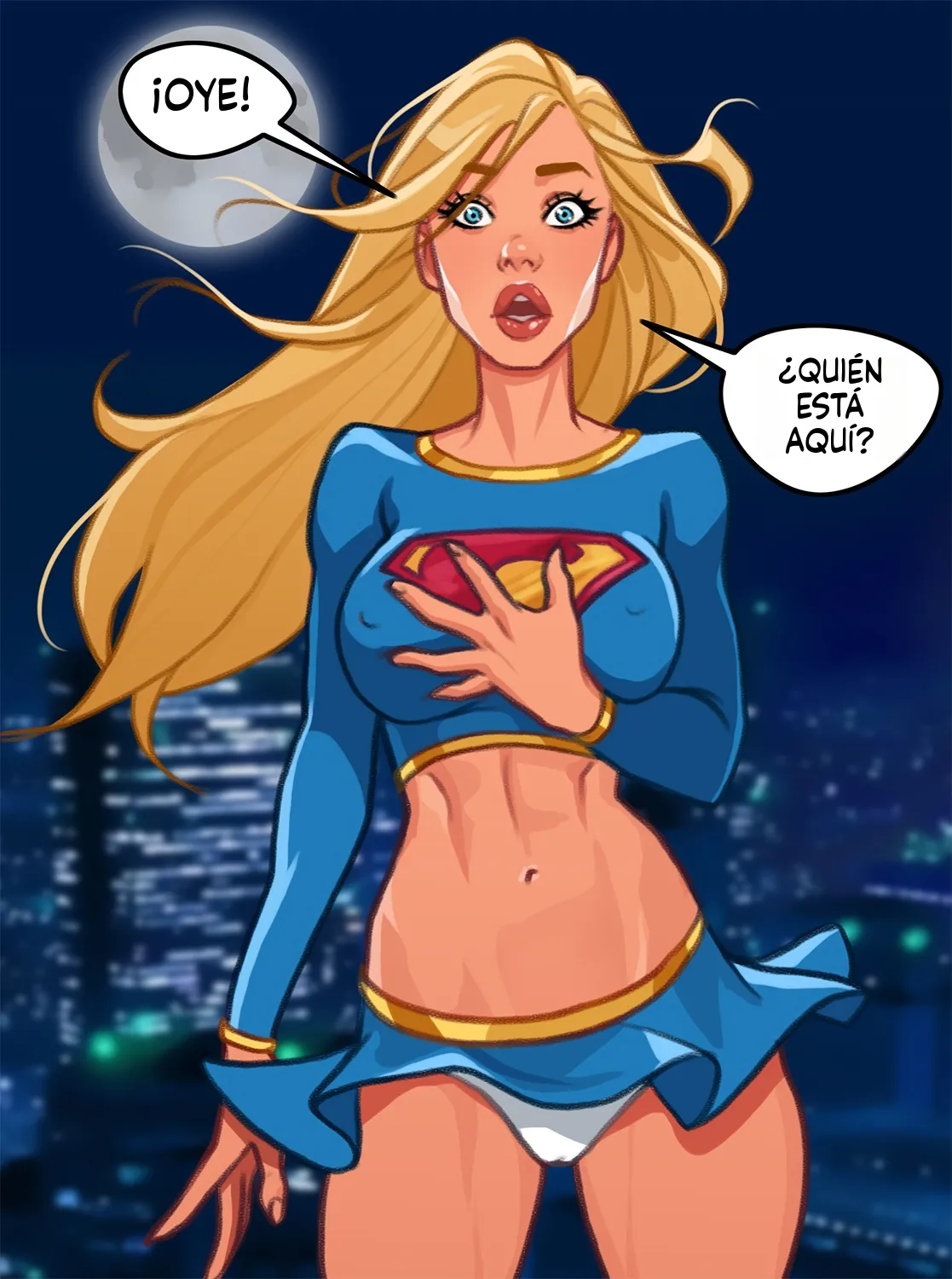 SuperGirl page 4 full