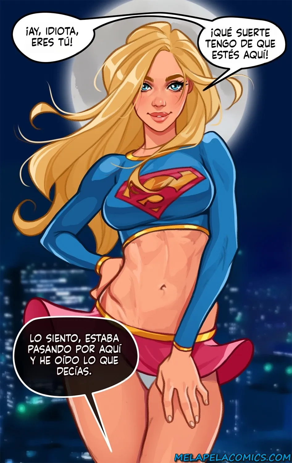 SuperGirl page 5 full