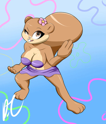 [CRANEBEAR] Sandy Cheeks (Spongebob Squarepants) cover
