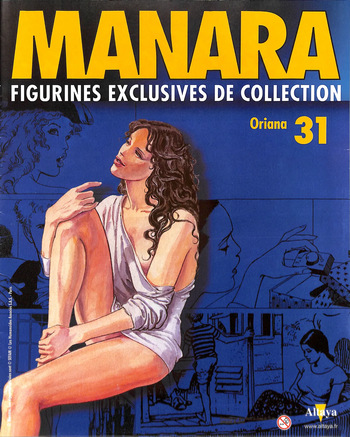 [Milo Manara] Figurines #31 : Oriana [French] cover