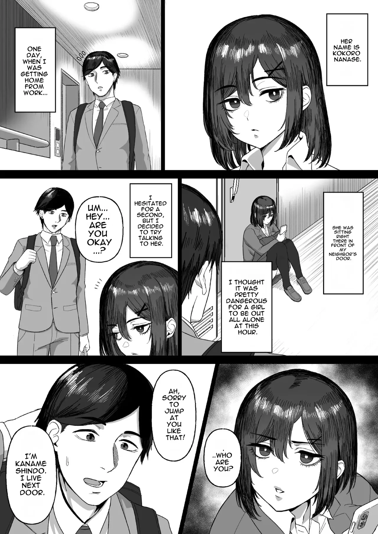Otonari no Downer Oyako ni Shiboritorareru Hanashi page 3 full