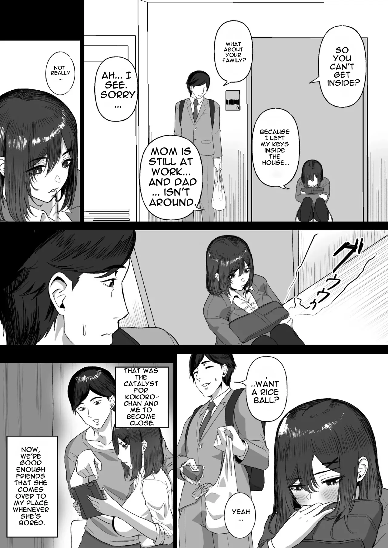 Otonari no Downer Oyako ni Shiboritorareru Hanashi page 4 full