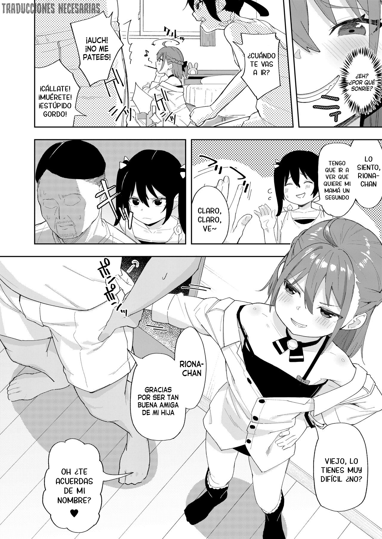 Musume no Tomodachi no Mesugaki ni Okasaremashita | Fui violado por una mocosa que es amiga de mi hija page 4 full
