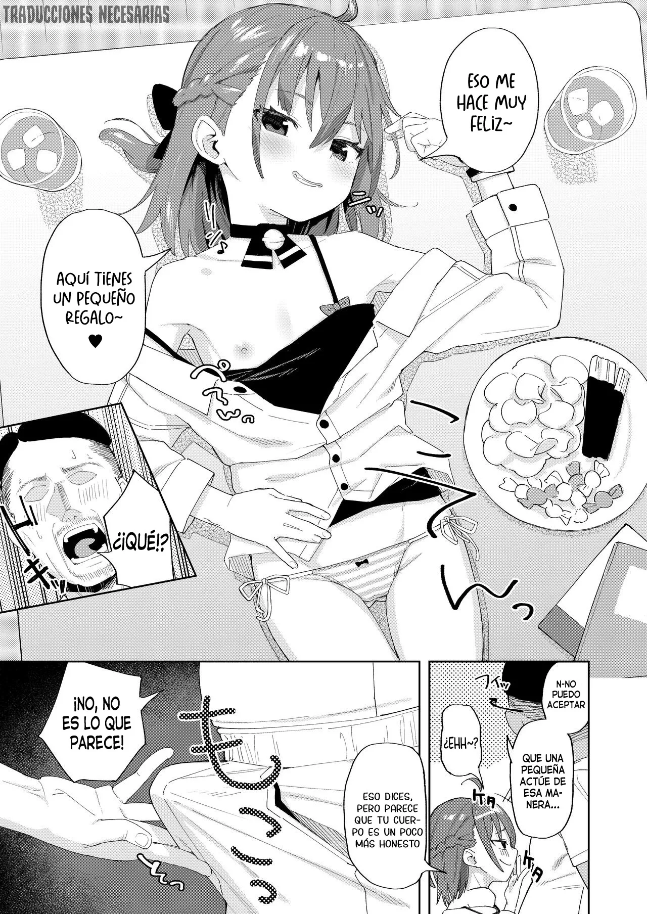 Musume no Tomodachi no Mesugaki ni Okasaremashita | Fui violado por una mocosa que es amiga de mi hija page 5 full