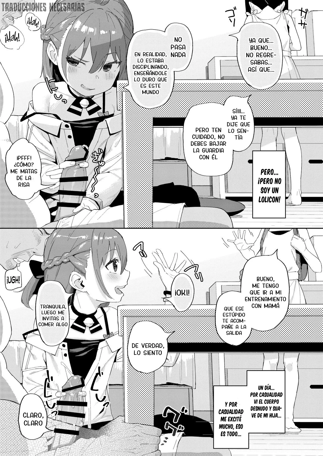 Musume no Tomodachi no Mesugaki ni Okasaremashita | Fui violado por una mocosa que es amiga de mi hija page 9 full