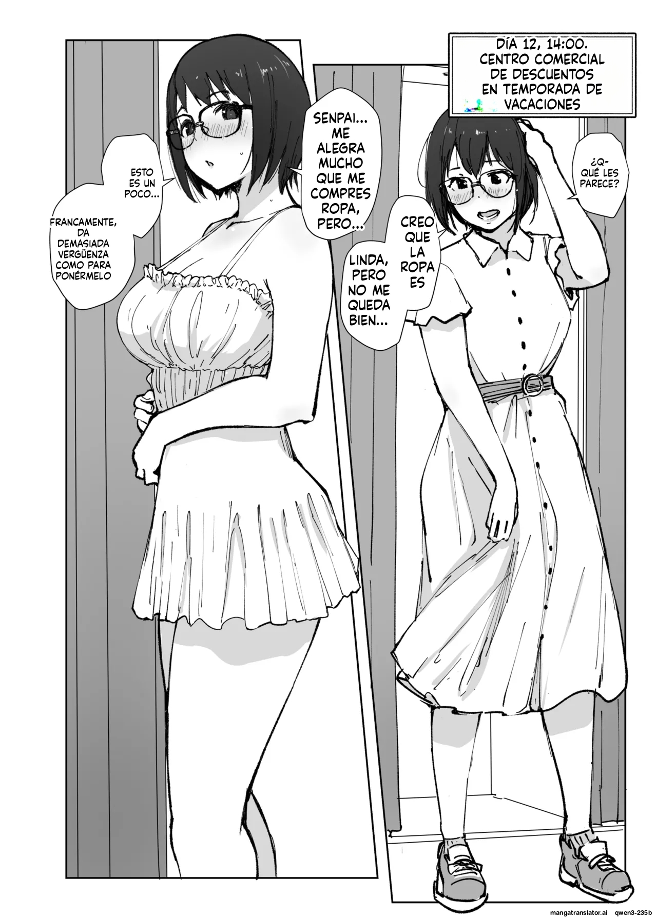Chica de gafas universitaria Noriko-chan Vol. 2 page 11 full
