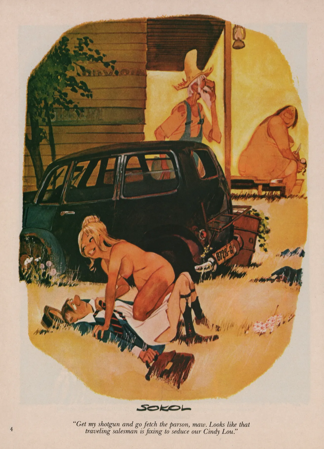 Playboy Cartoon Album 6 page 6 full