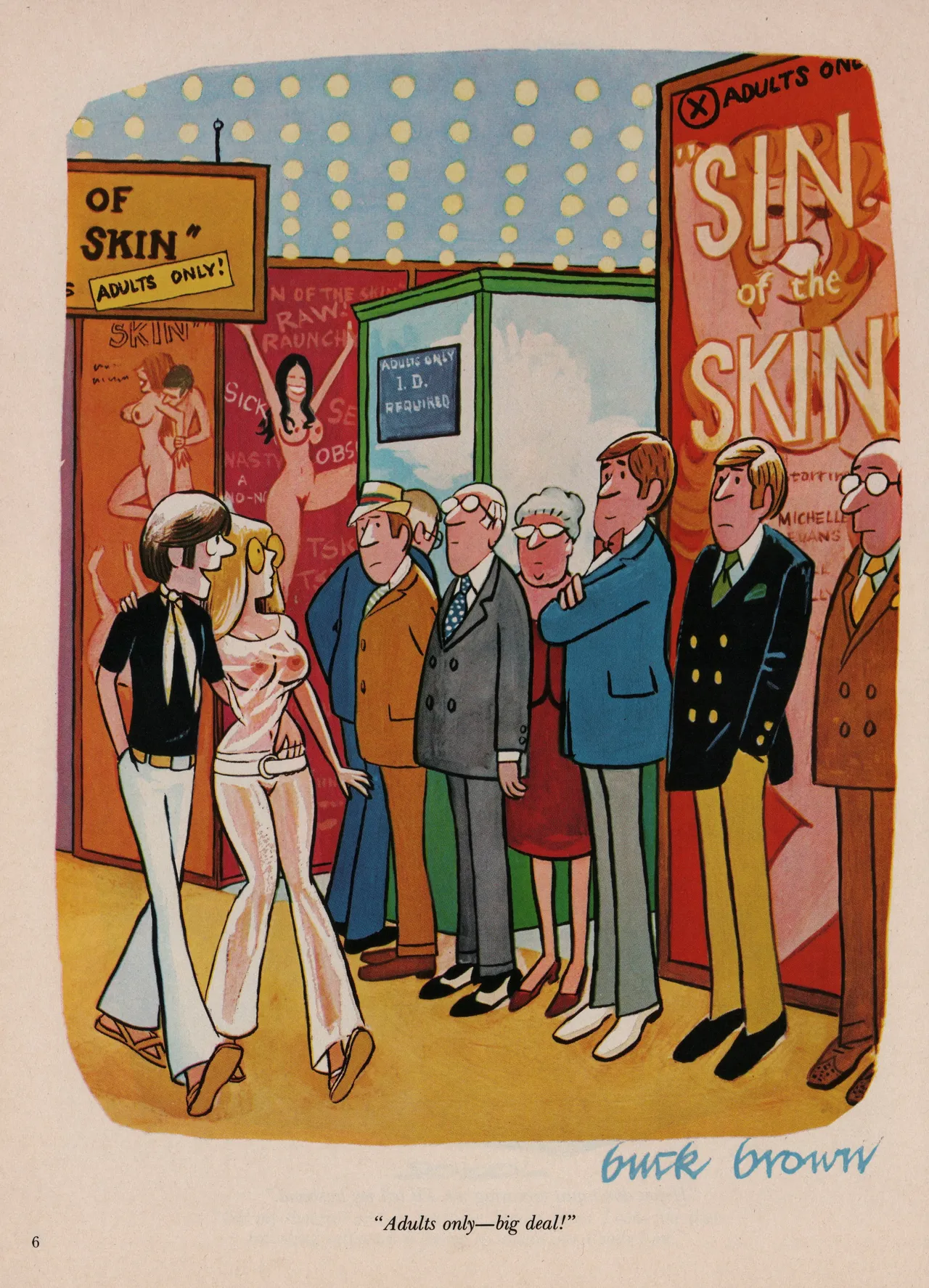 Playboy Cartoon Album 6 page 8 full