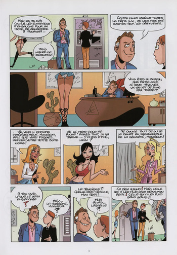 [Pol-Leduc] Le vrai pouvoir des femmes T01 Les secrétaires cover