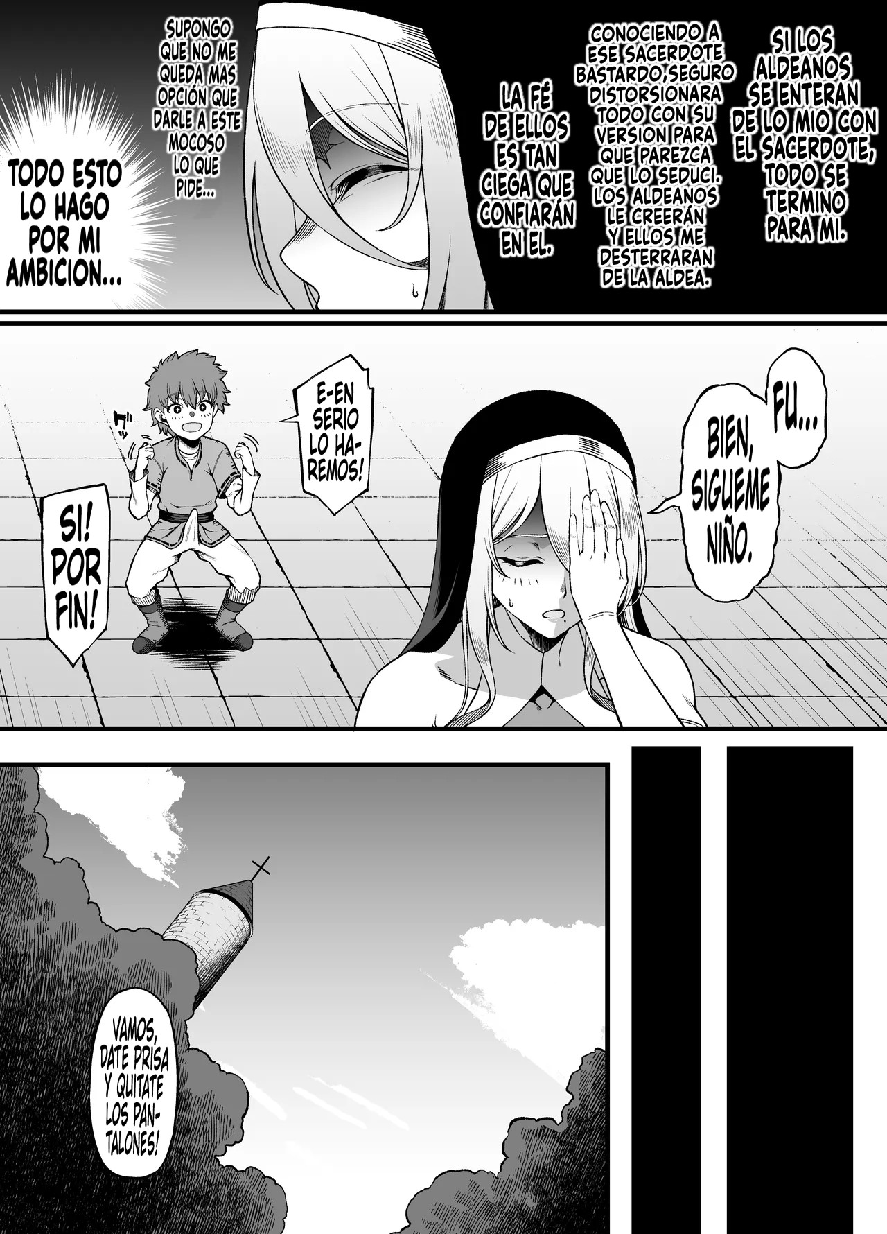Haraguro Sister x Kusogaki  l Hermana doble cara x mocoso insoportable page 10 full