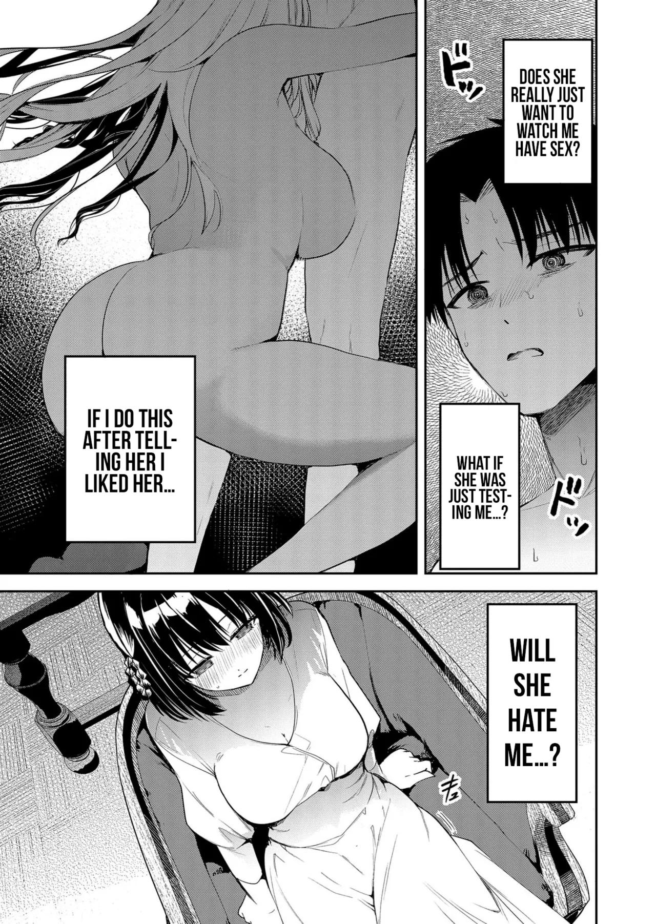 Kimi no Mae de Kimi Igai wo Daku | Having Sex with Someone Else in Front of You 03 page 12 full