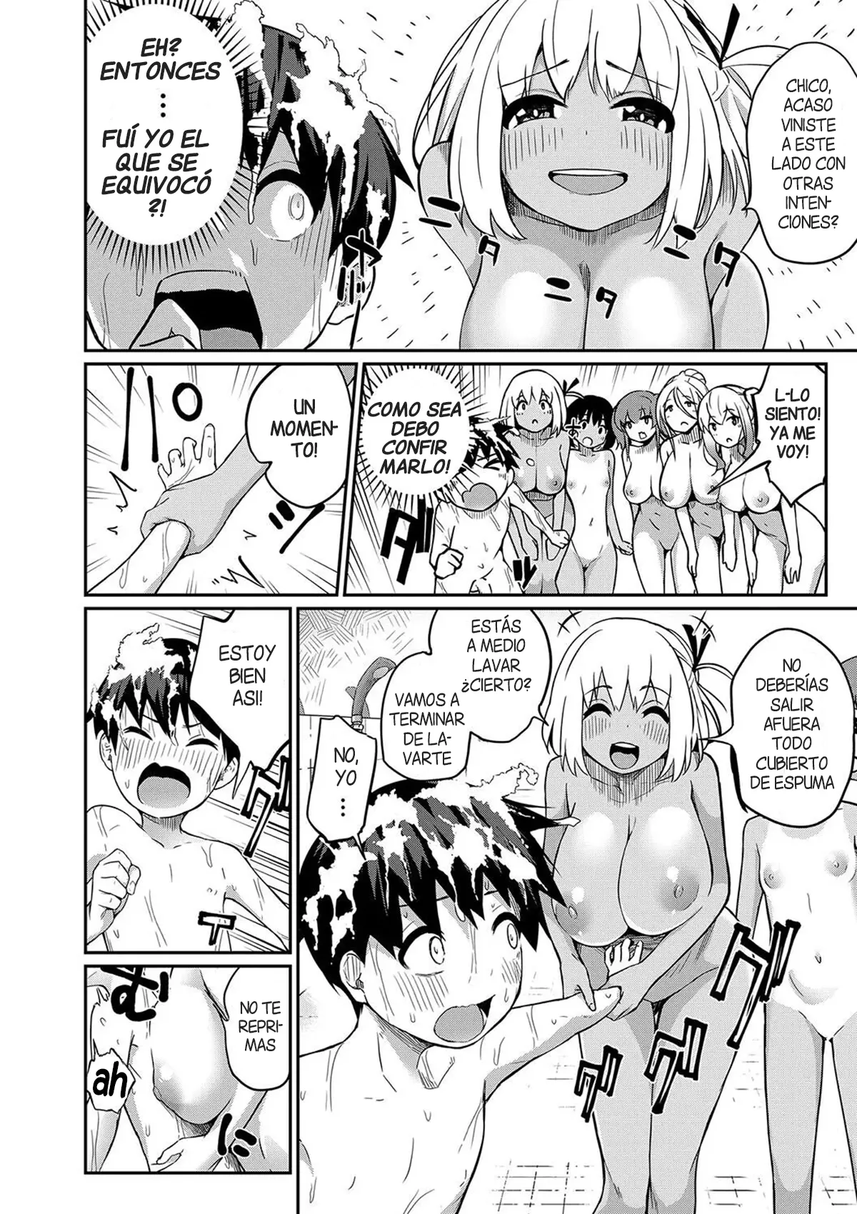 Boku no ikitsuke sentou ni konna onee-san shudan ga kuru nante | Jamas espere ver señoritas como estas en el mismo baño publico al que voy page 7 full
