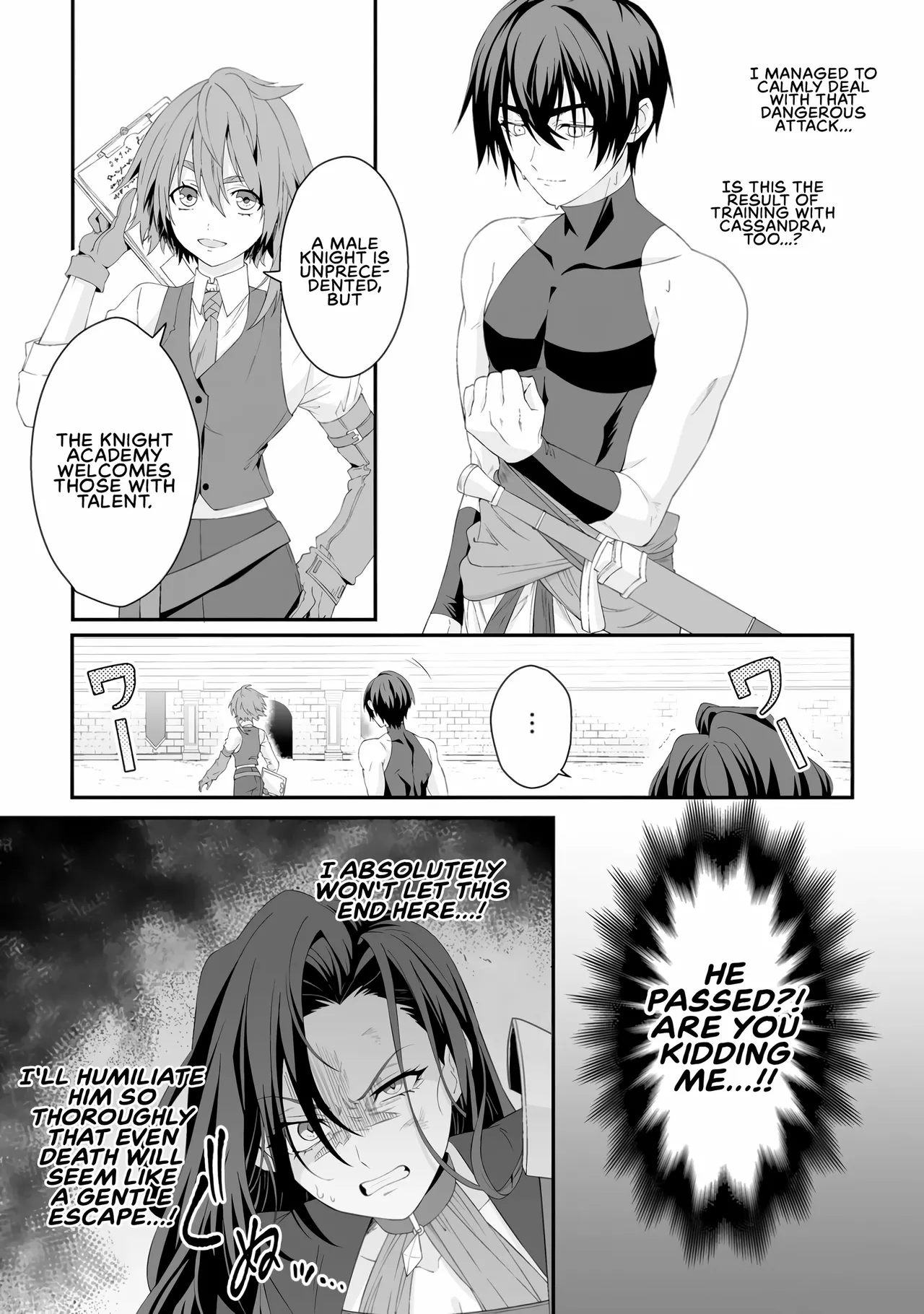 I, the Only Male Knight in a Chastity-Reversed World, Entered the Female Knight Academy and Was Treated as a Hero for Some Reason: Unrivaled in the Harem with My Unequaled Skills page 12 full