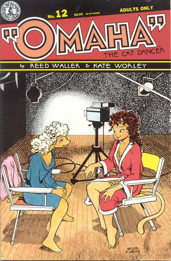 Omaha #12 [Reed Waller & Kate Worley] cover