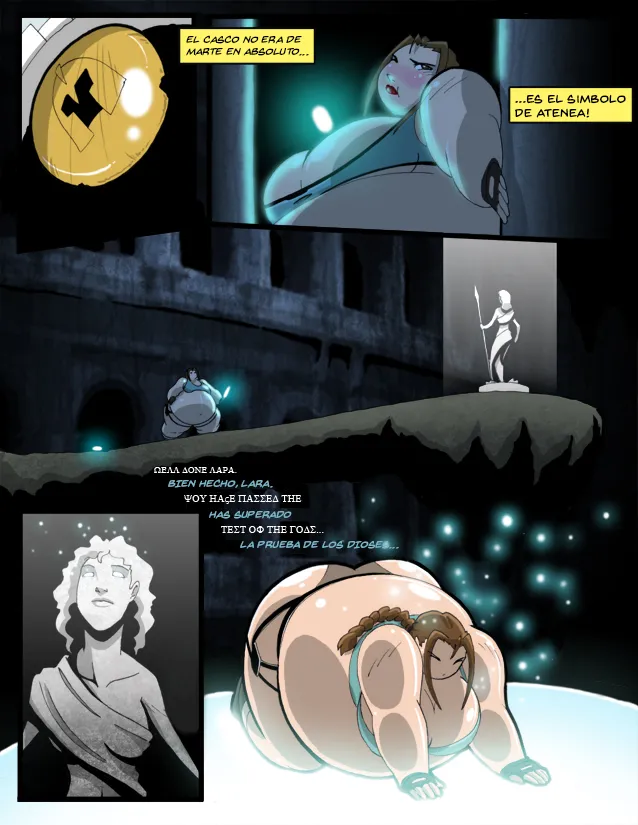 Tomb Raider and the Spirit of Bacchus Spanish page 12 full