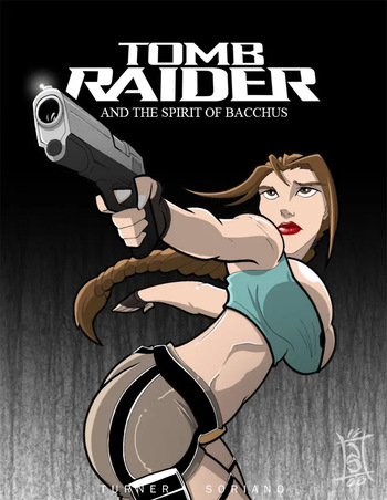 [Jed Soriano] Tomb Raider and the Spirit of Bacchus Spanish cover