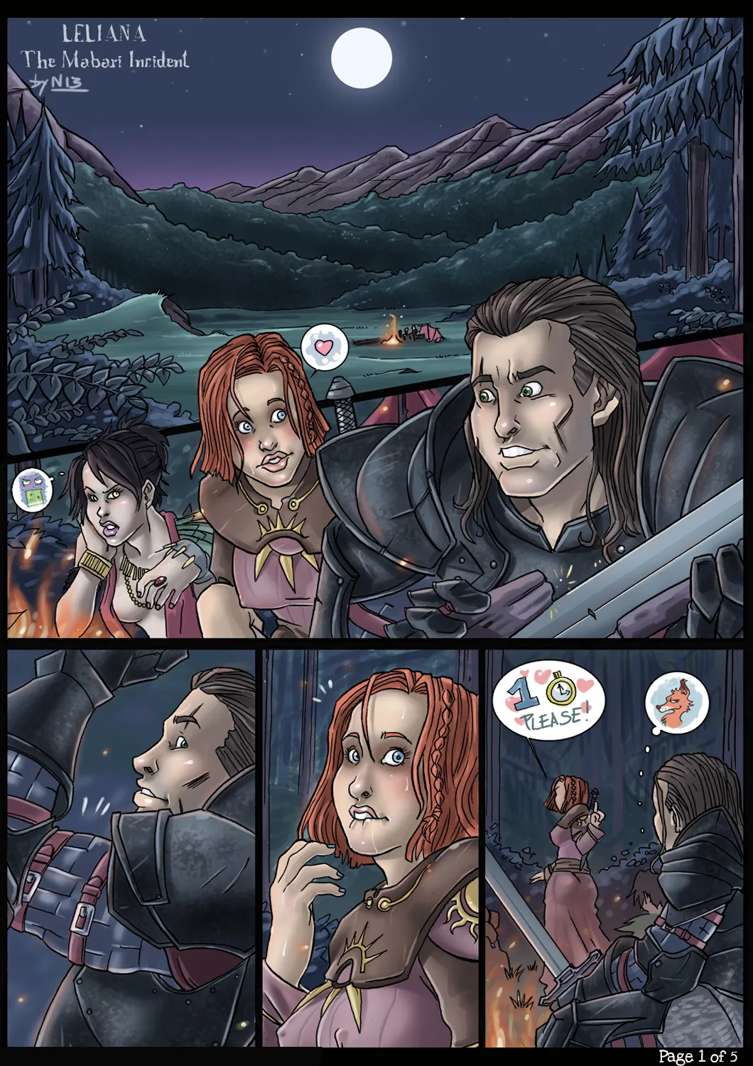 Dragon Age -Mabari- page 1 full