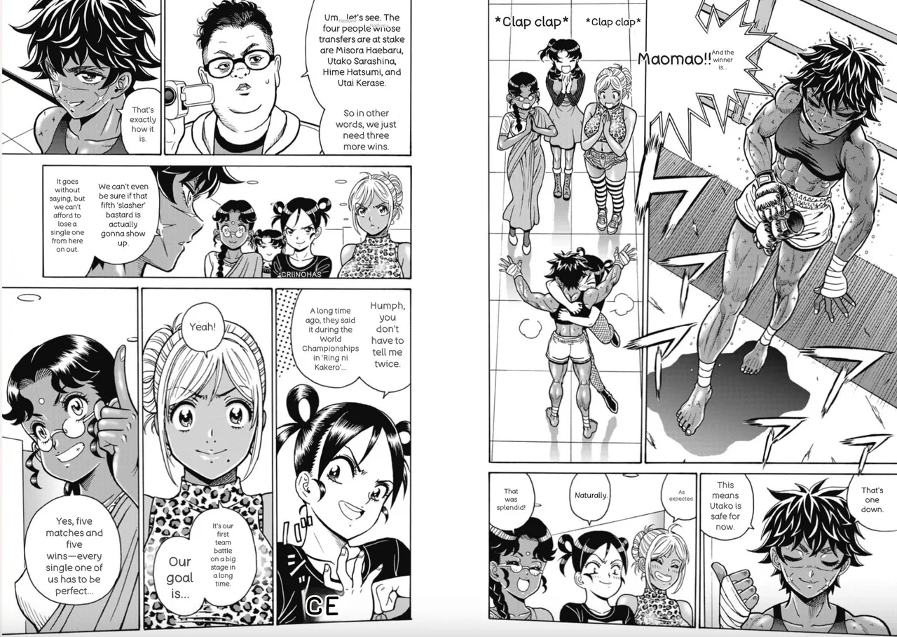 Hagure Idol/Booty Royale Volume 19 page 8 full